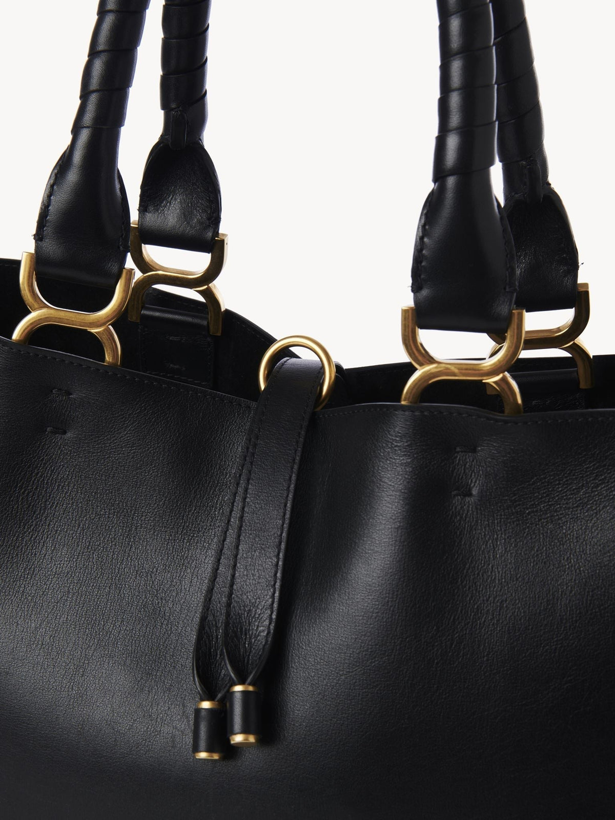 Black SMALL TOTE BAG - Black