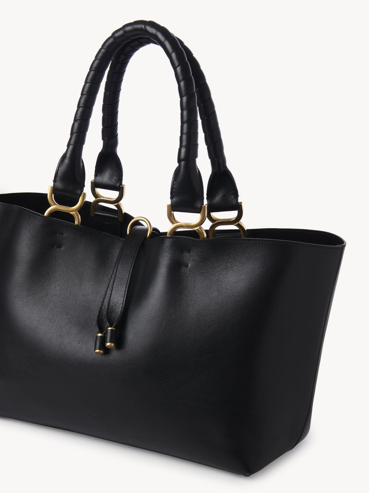 Black SMALL TOTE BAG - Black