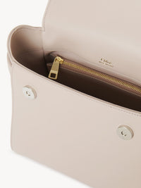 Nude SMALL TOP HANDLE BAG - Nude