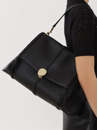 BASEPLUS_Black LARGE SHOULDER SOFT - Black