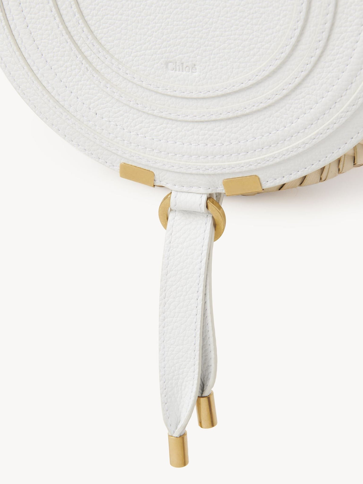 White CROSSBODY BASKET - White