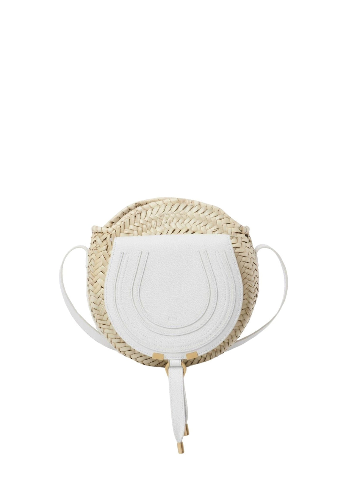 White CROSSBODY BASKET - White
