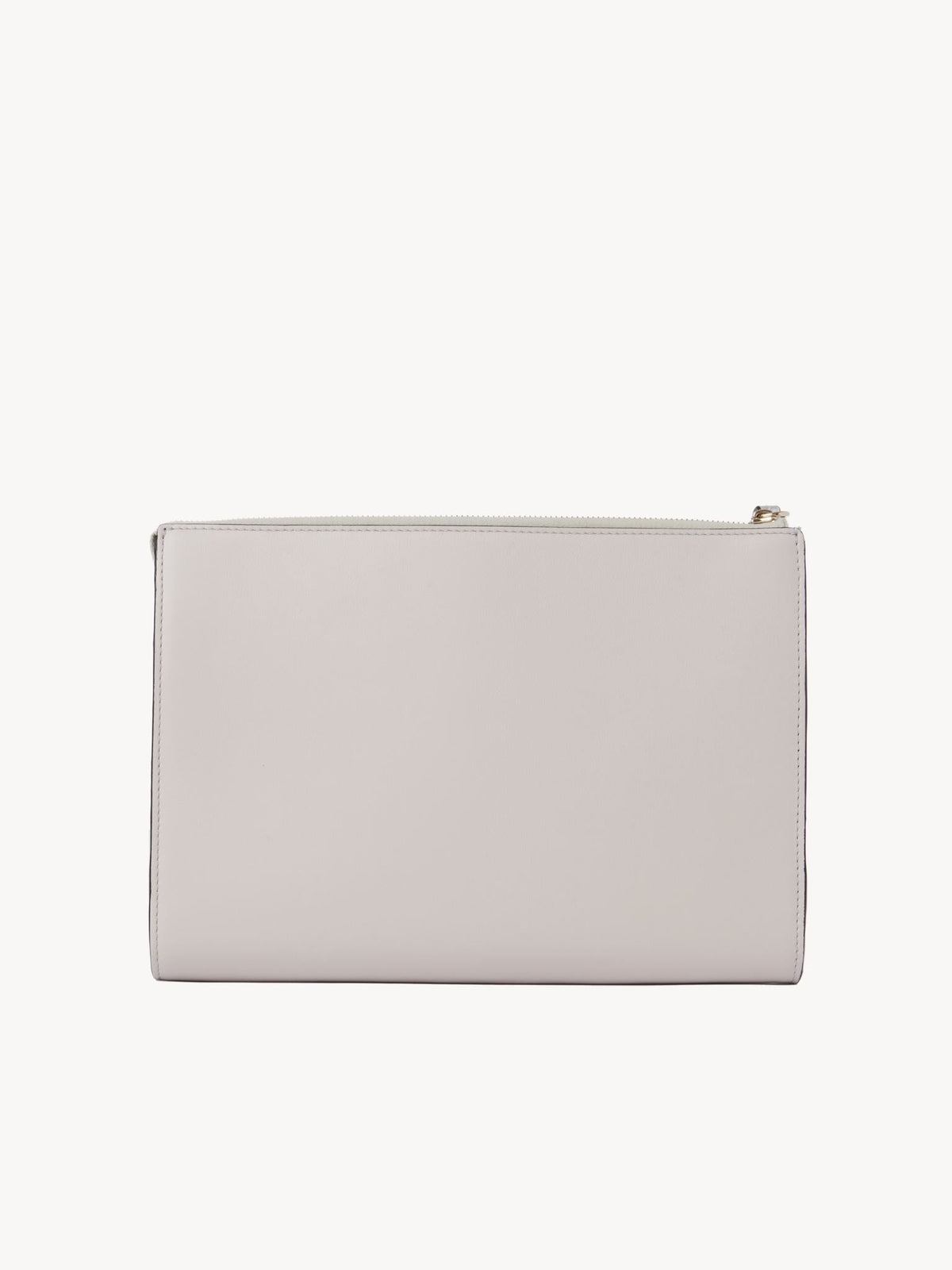 Silver ZIPPED POUCH - Silver