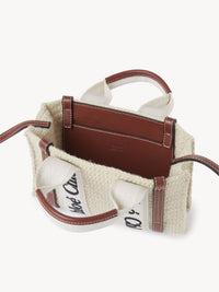 Brown & Beige MINI TOTE - Brown & Beige