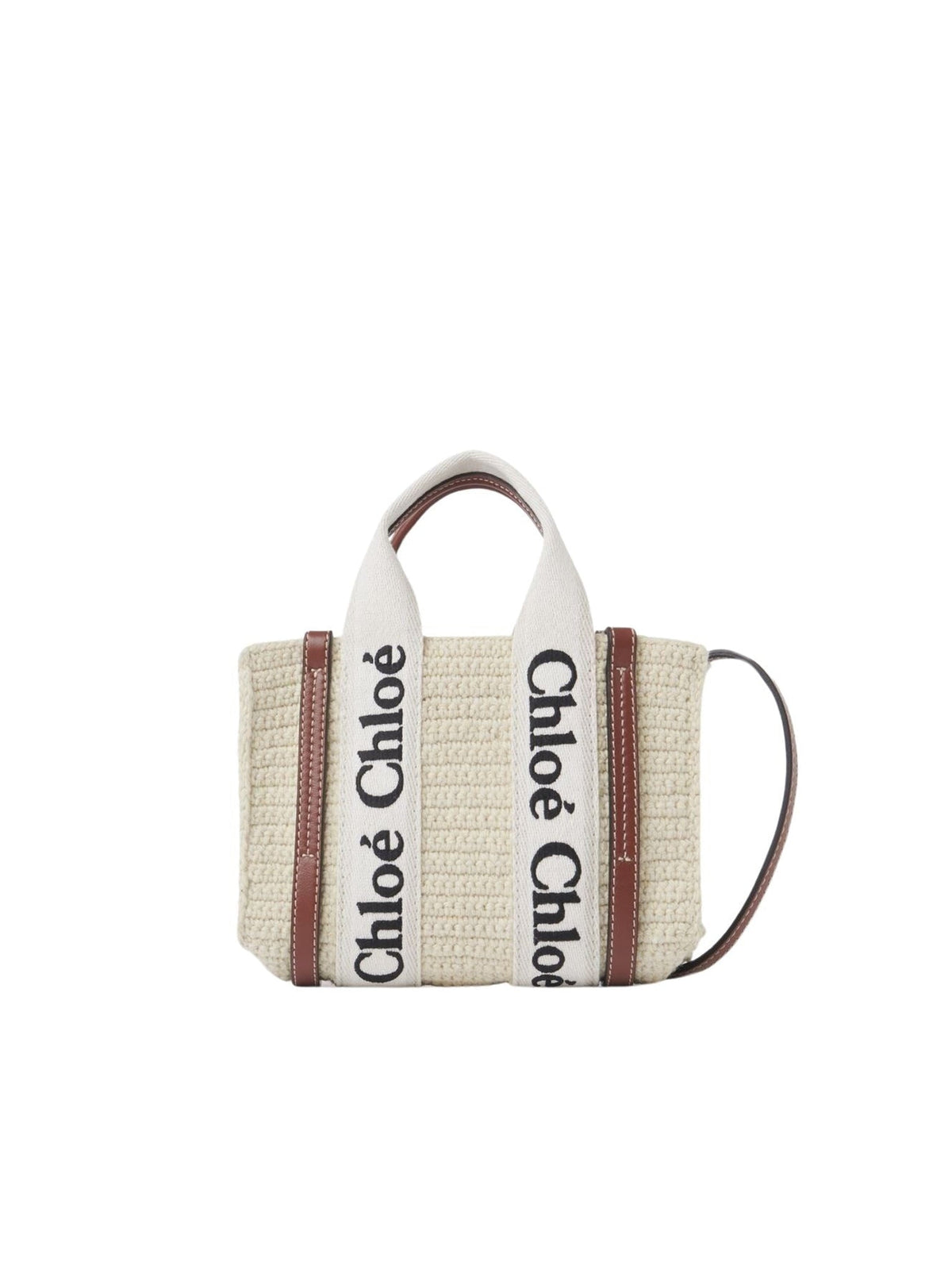 Brown & Beige MINI TOTE - Brown & Beige