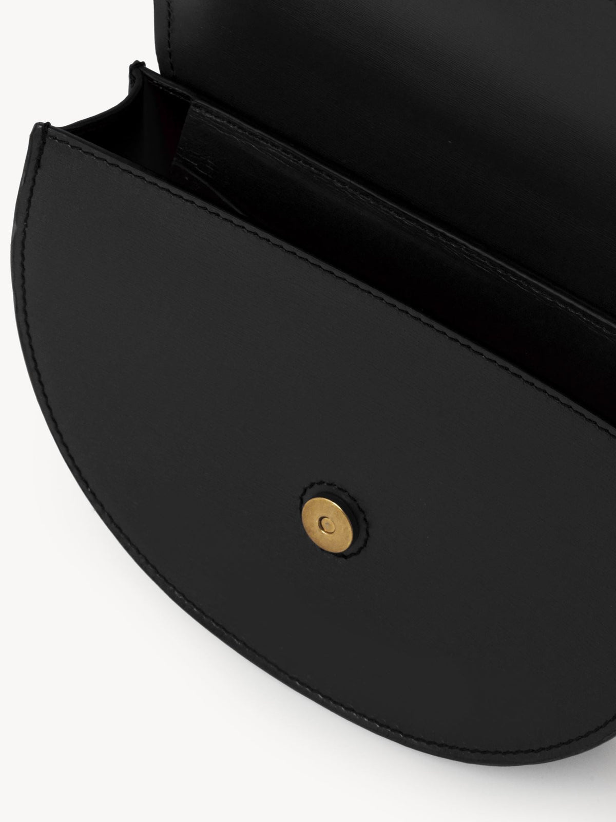 Black MINI FLAP BAG - Black