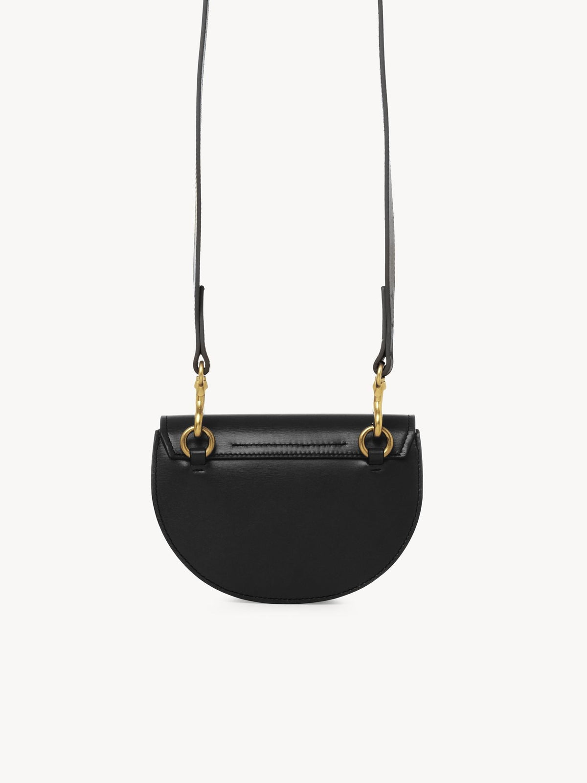 Black MINI FLAP BAG - Black