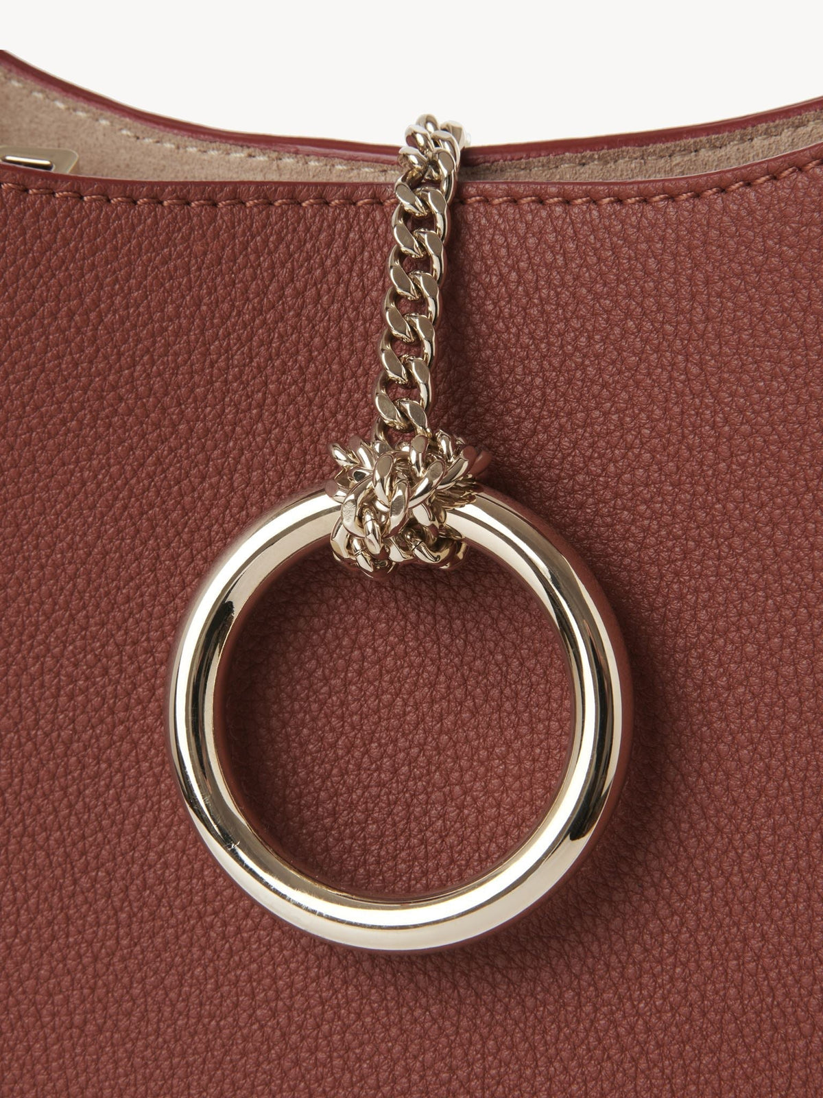 Sepia Brown SMALL HOBO BAG - Sepia Brown
