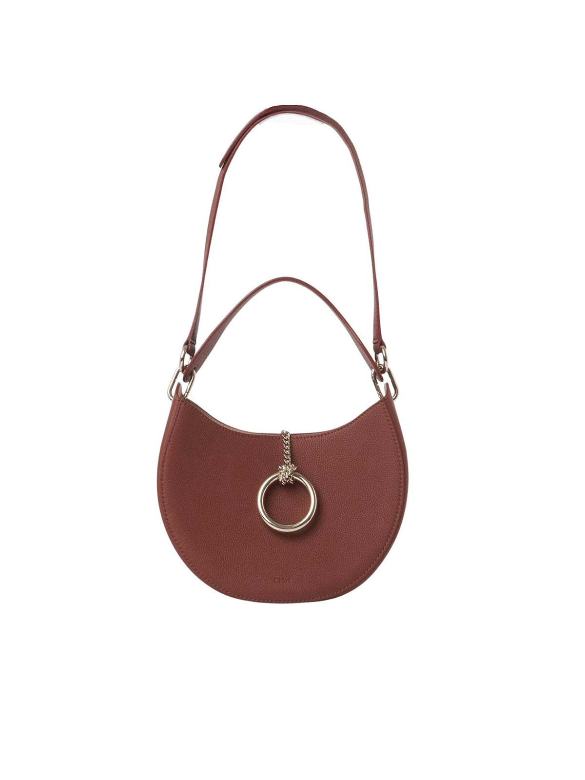Sepia Brown SMALL HOBO BAG - Sepia Brown