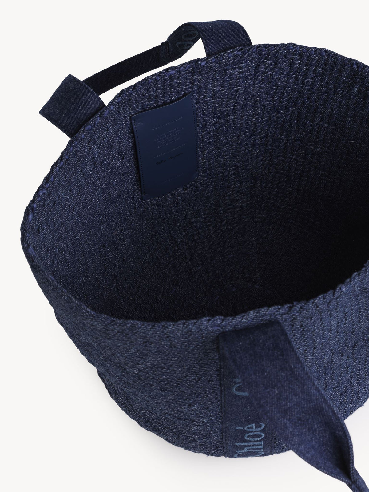 Denim LARGE BASKET - Denim