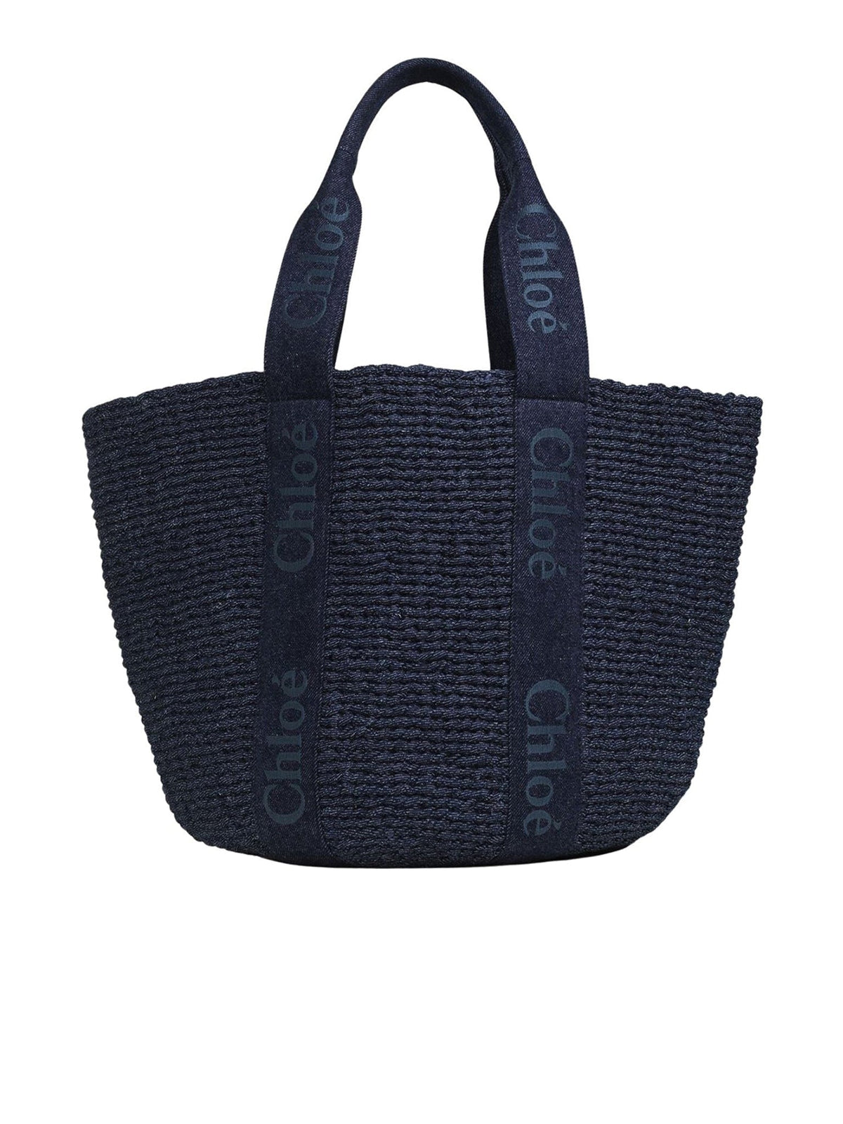 Denim LARGE BASKET - Denim