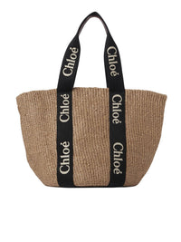 Black & Beige LARGE BASK - Black & Beige