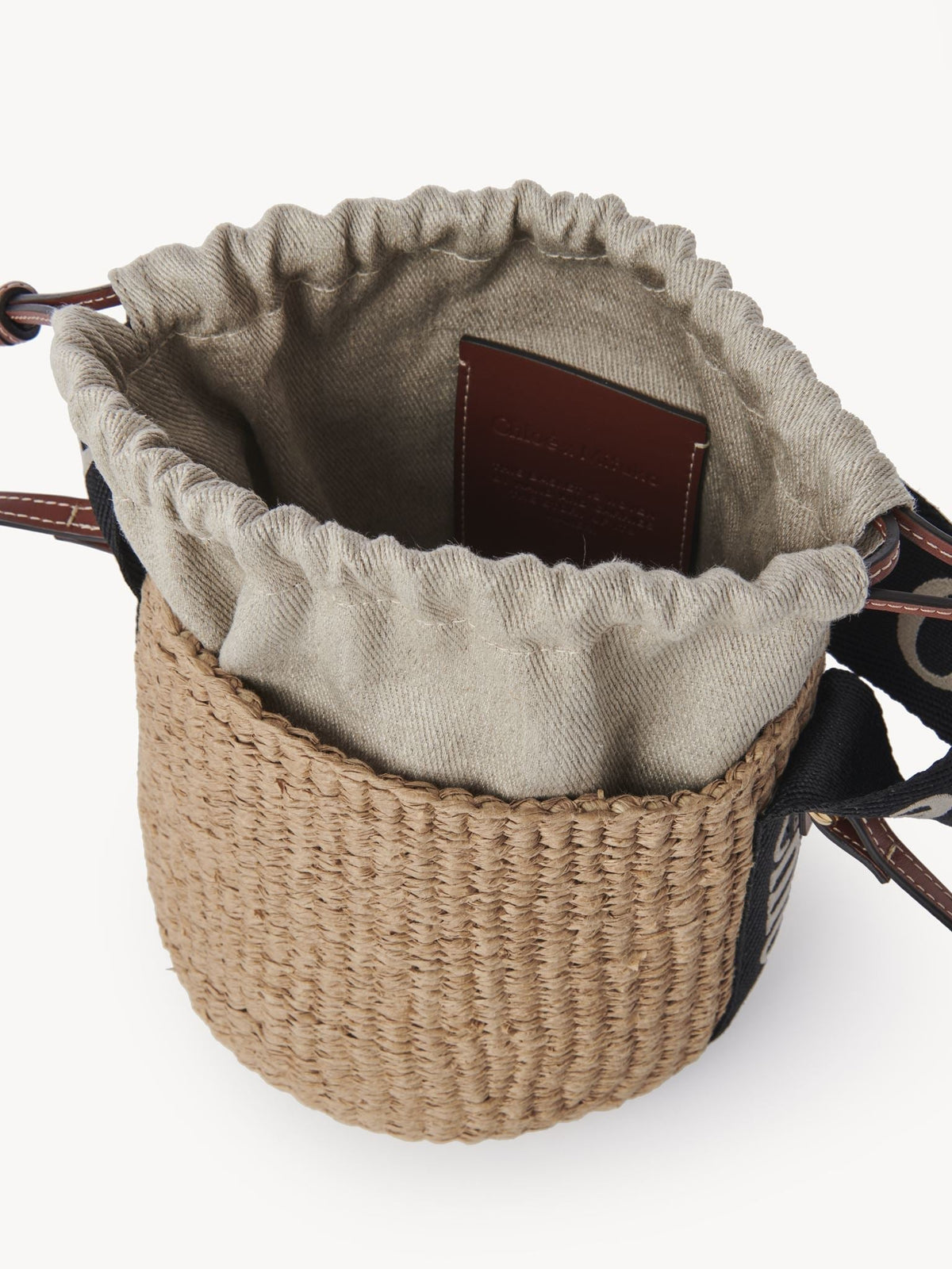 Black & Beige SMALL BASK - Black & Beige