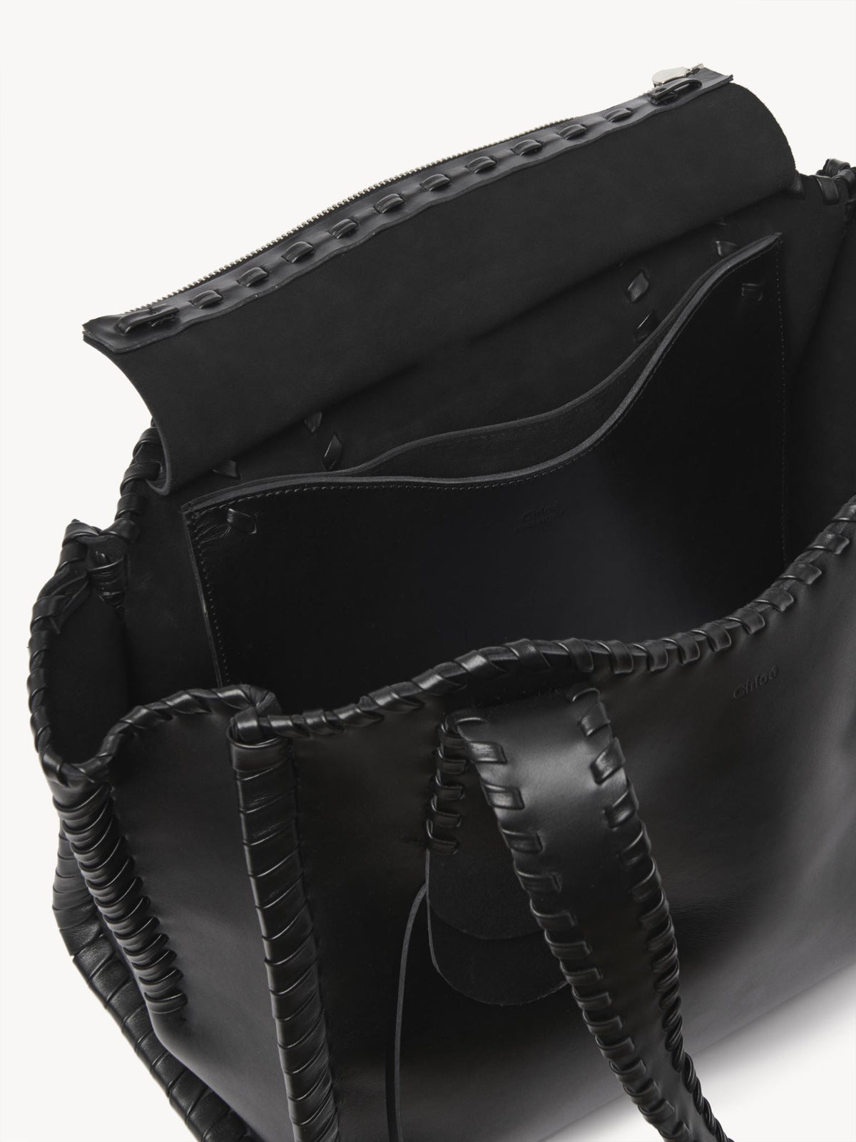 BASEPLUS_Black MEDIUM TOTE - Black