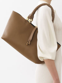 Desert Beige SMALL TOTE BA - Desert Beige