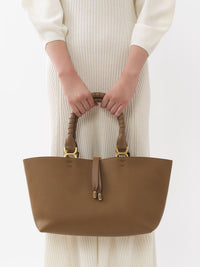 Desert Beige SMALL TOTE BA - Desert Beige