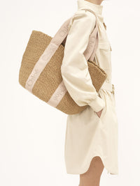 BASEPLUS_Blushy Beige LARGE BASKET - Blushy Beige