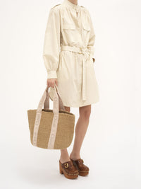 BASEPLUS_Blushy Beige LARGE BASKET - Blushy Beige