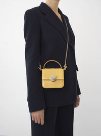 BASEPLUS_Honey Gold MICRO FLAP BAG - Honey Gold