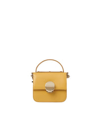 BASEPLUS_Honey Gold MICRO FLAP BAG - Honey Gold