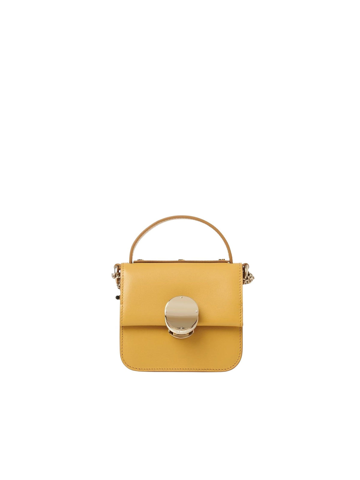 BASEPLUS_Honey Gold MICRO FLAP BAG - Honey Gold