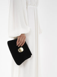 BASEPLUS_Black PENELOPE SMALL CLUTC - Black
