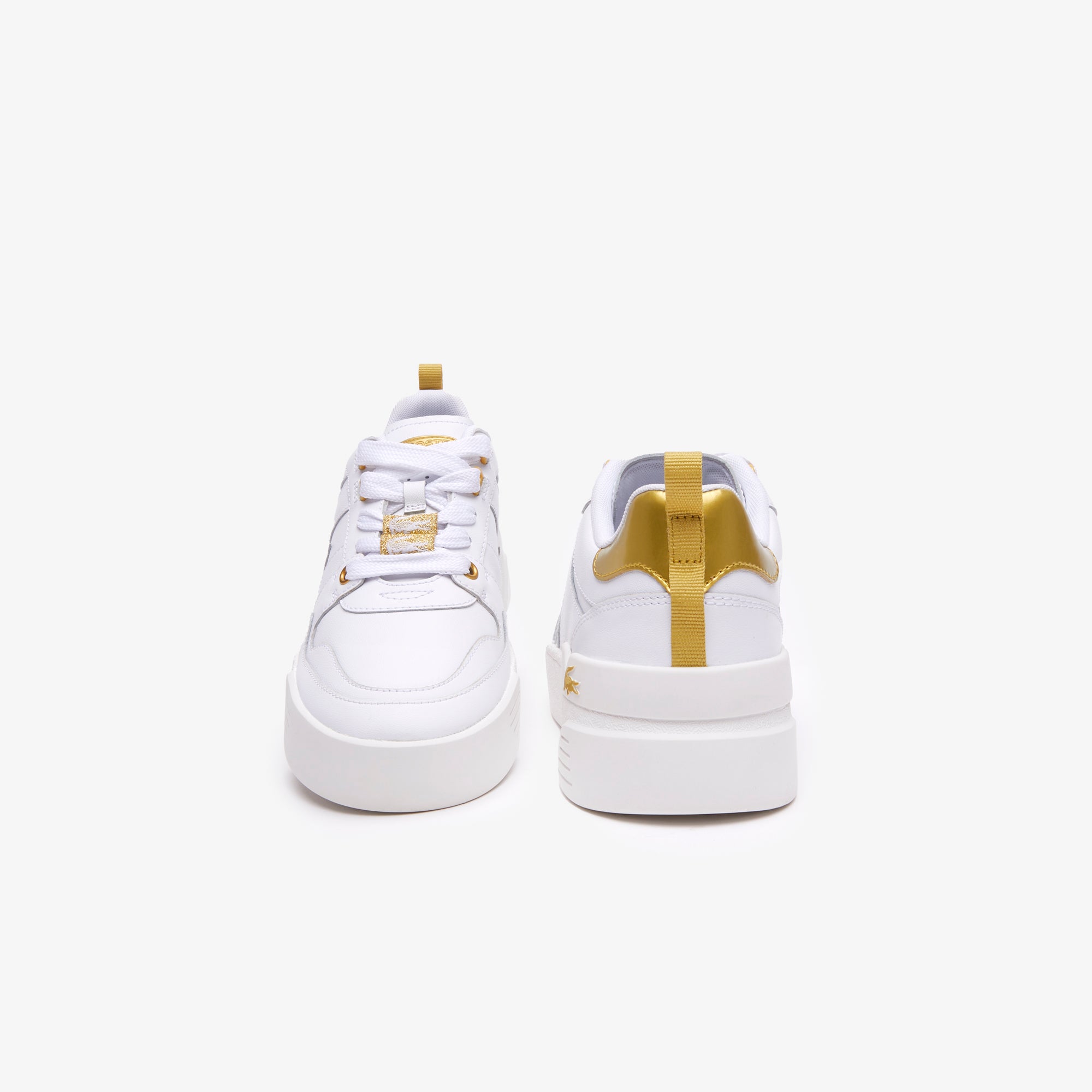 FOOTWEAR - Wht & Gld