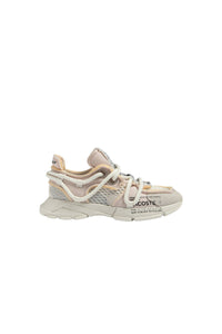L003 Active Runway Drawstring Sneakers - Off White