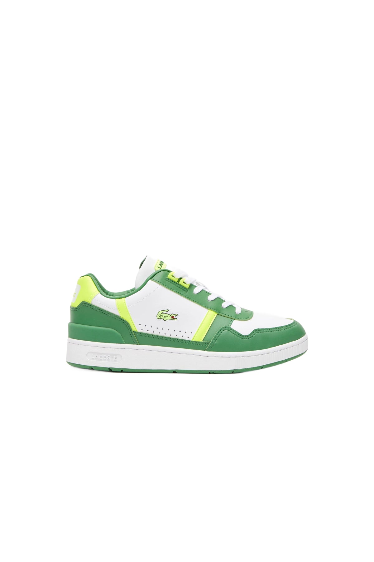 Sneakers T-Clip en cuir - White & Green