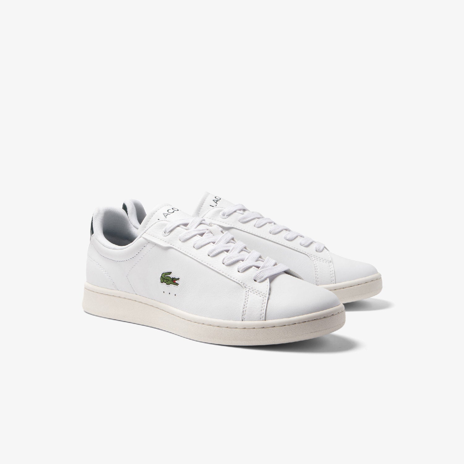 Sneakers Carnaby Pro en cuir - White & Dark Green