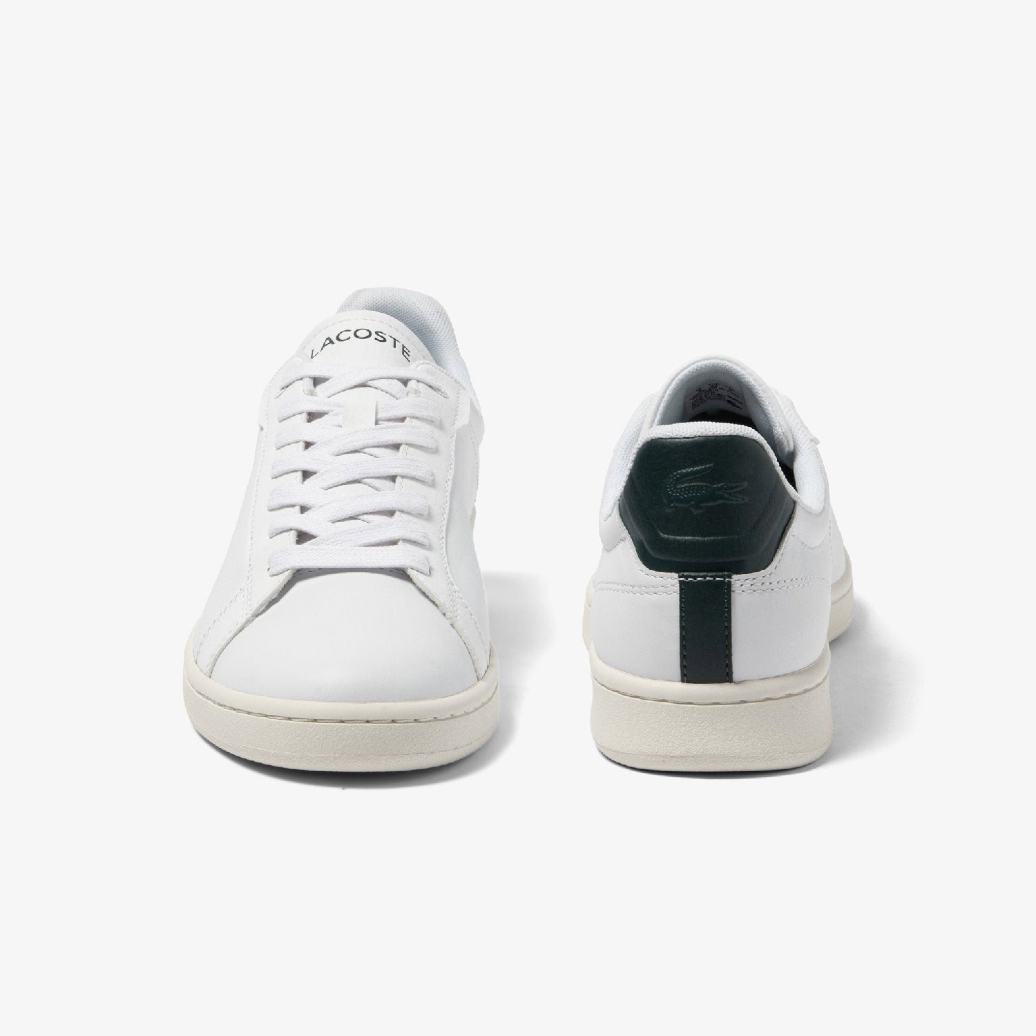 Sneakers Carnaby Pro en cuir - White & Dark Green