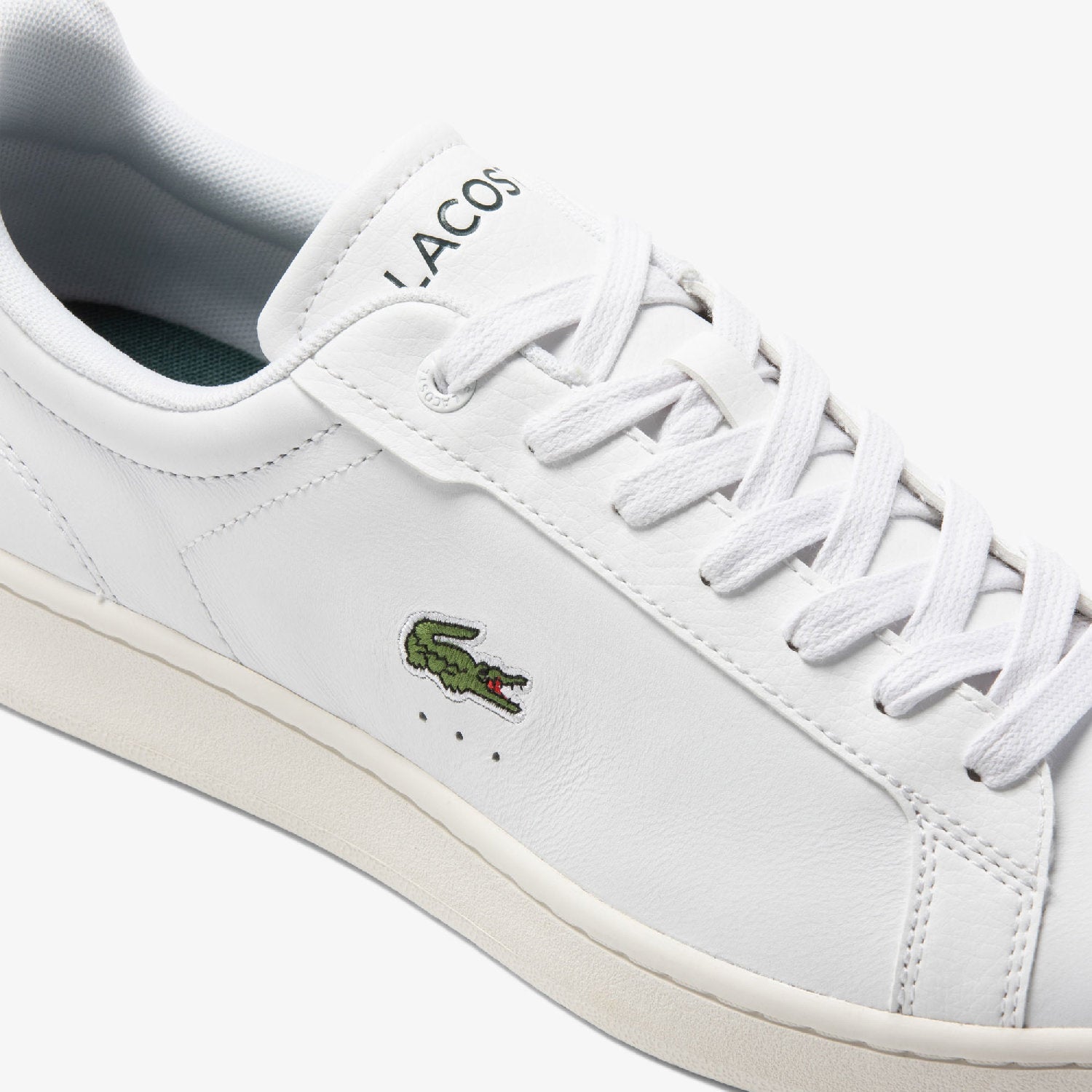 Sneakers Carnaby Pro en cuir - White & Dark Green