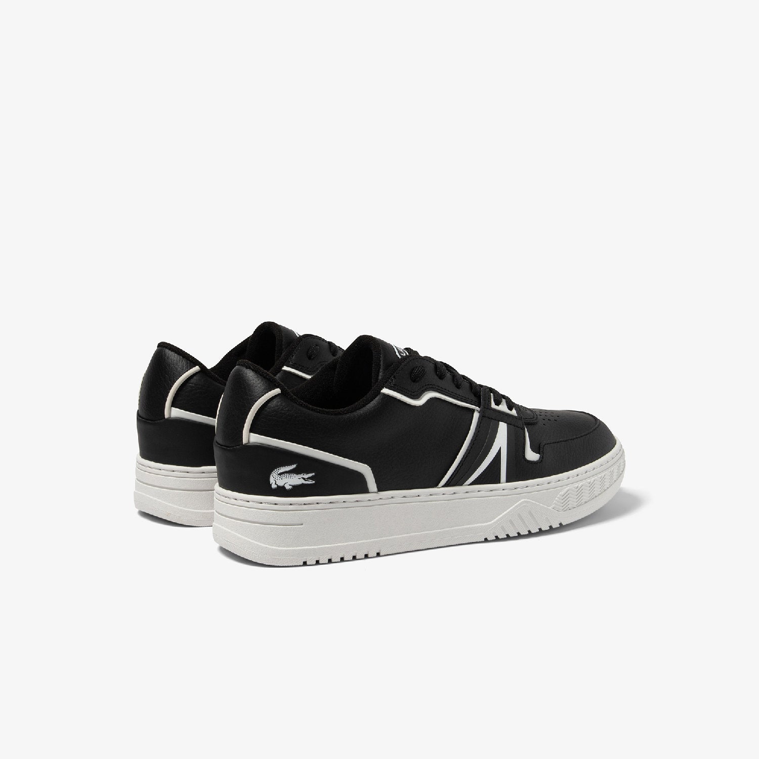 Sneakers L001 en cuir - Black & White