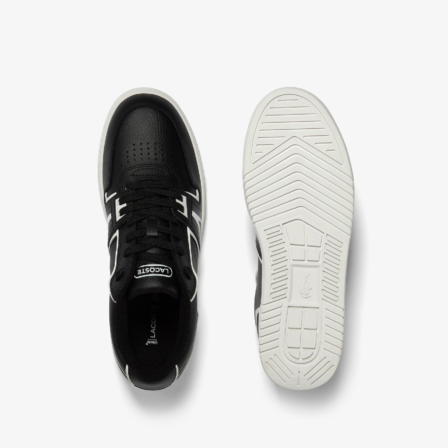 Sneakers L001 en cuir - Black & White