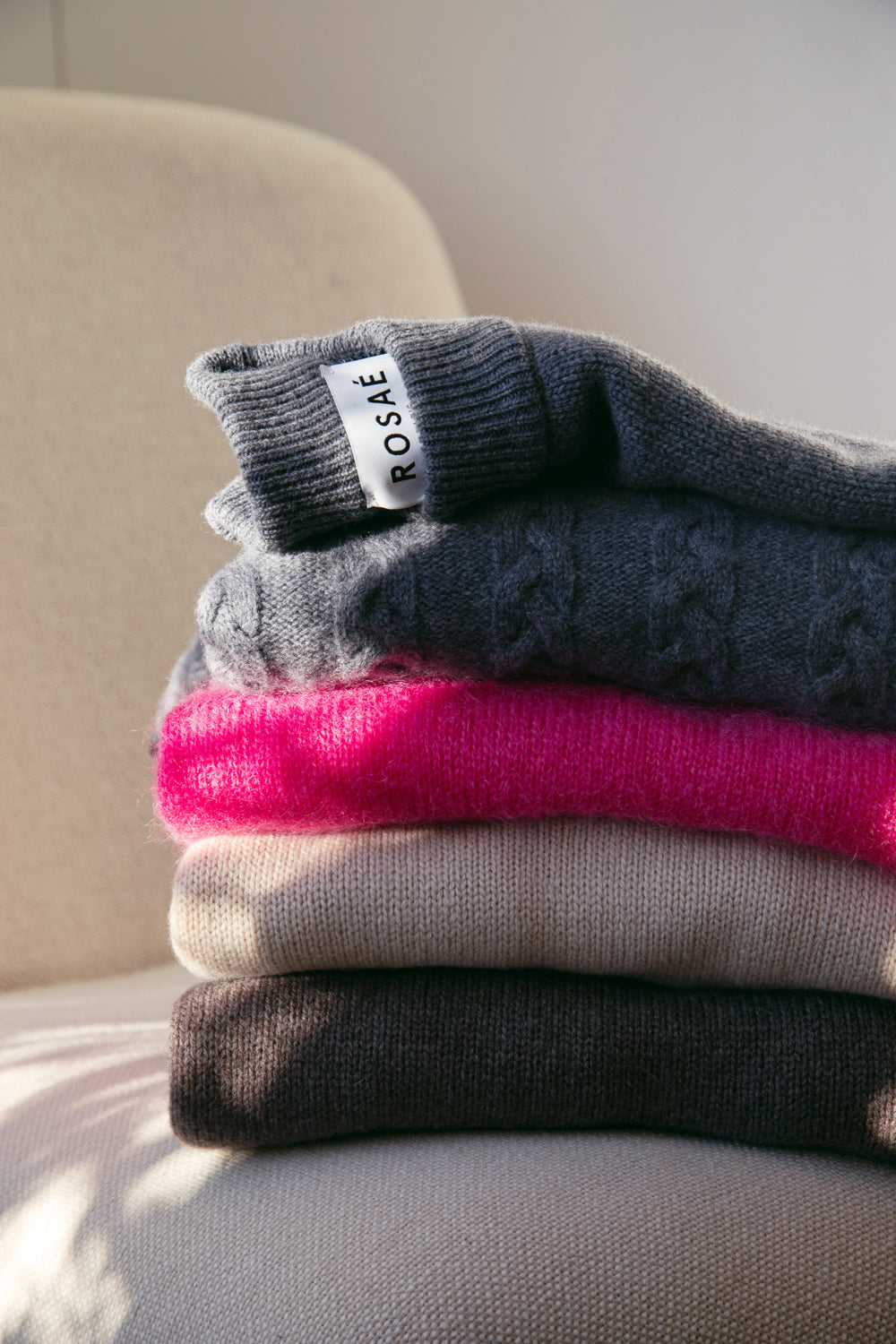 Le Fontaine mohair jumper - Fuschia pink