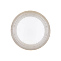 Plat à tarte Linae en porcelaine - Platine