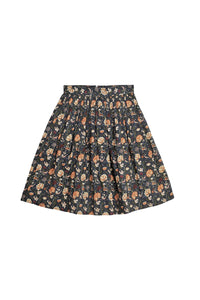 NAVY/ORANGE JUPE CBAMBOO