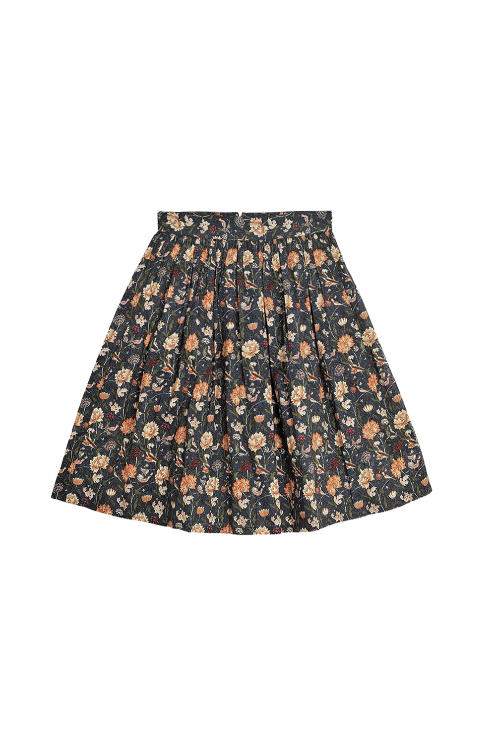 NAVY/ORANGE JUPE CBAMBOO