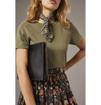 NAVY/ORANGE JUPE CBAMBOO