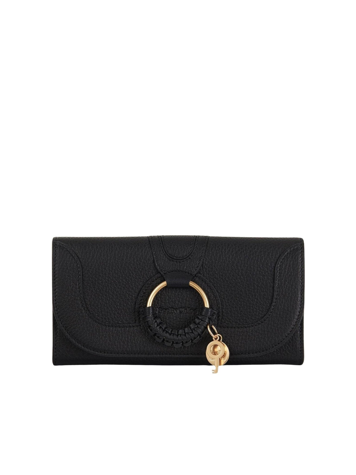 BASEPLUS_Black LONG PORTEFEUILLE A - Black