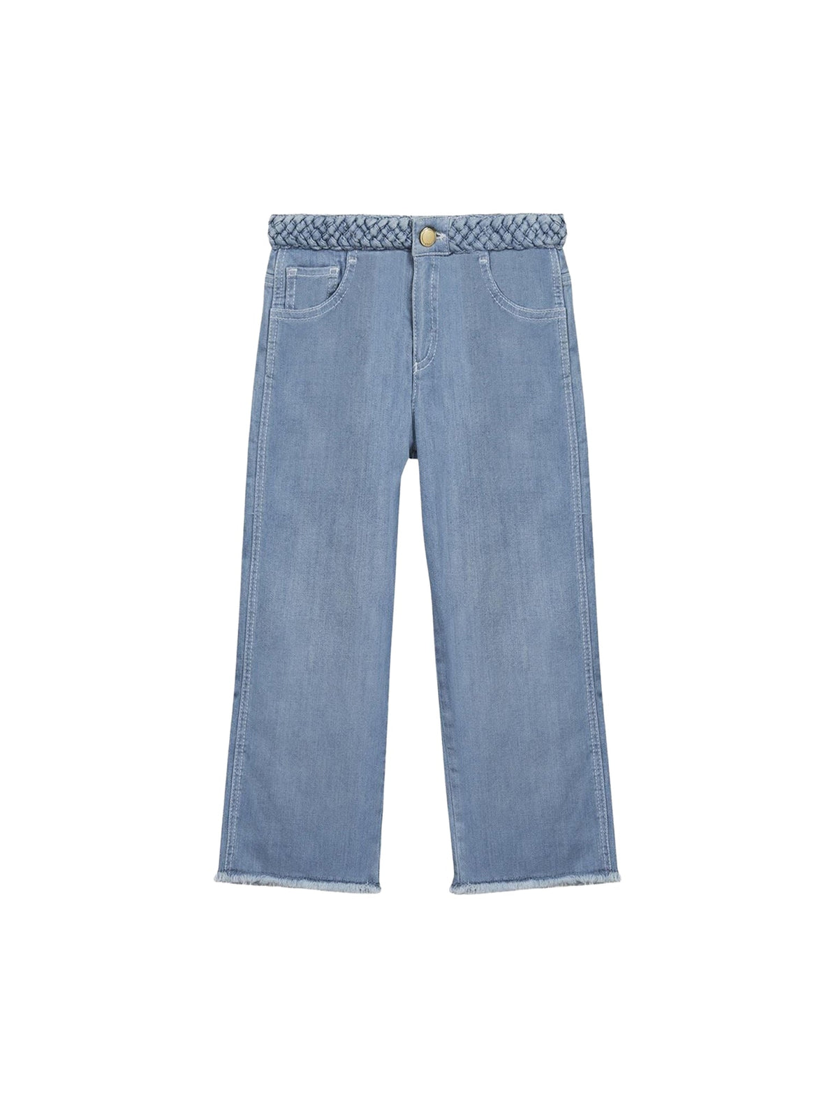 BASEPLUS_Denim Blue TROUSERS - Denim Blue