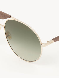 Green & Brown SUNGLASSES - Green & Brown