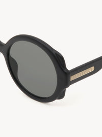 BASEPLUS_Black SUNGLASSES - Black