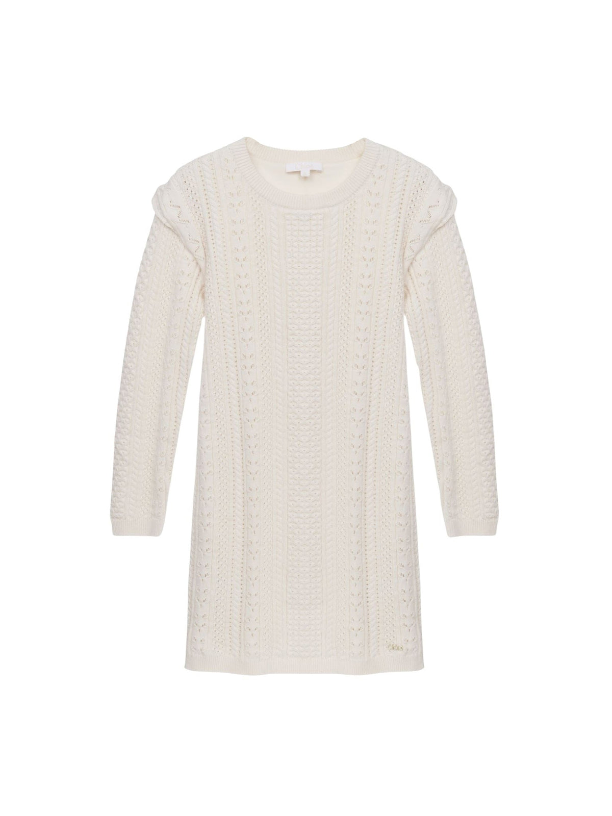 BASEPLUS_Beige Ivory DRESS - Beige Ivory