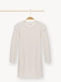 BASEPLUS_Beige Ivory DRESS - Beige Ivory