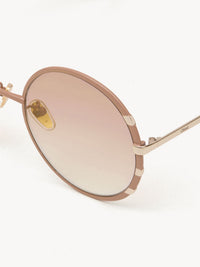 Gold & Nude SUNGLASSES - Gold & Nude