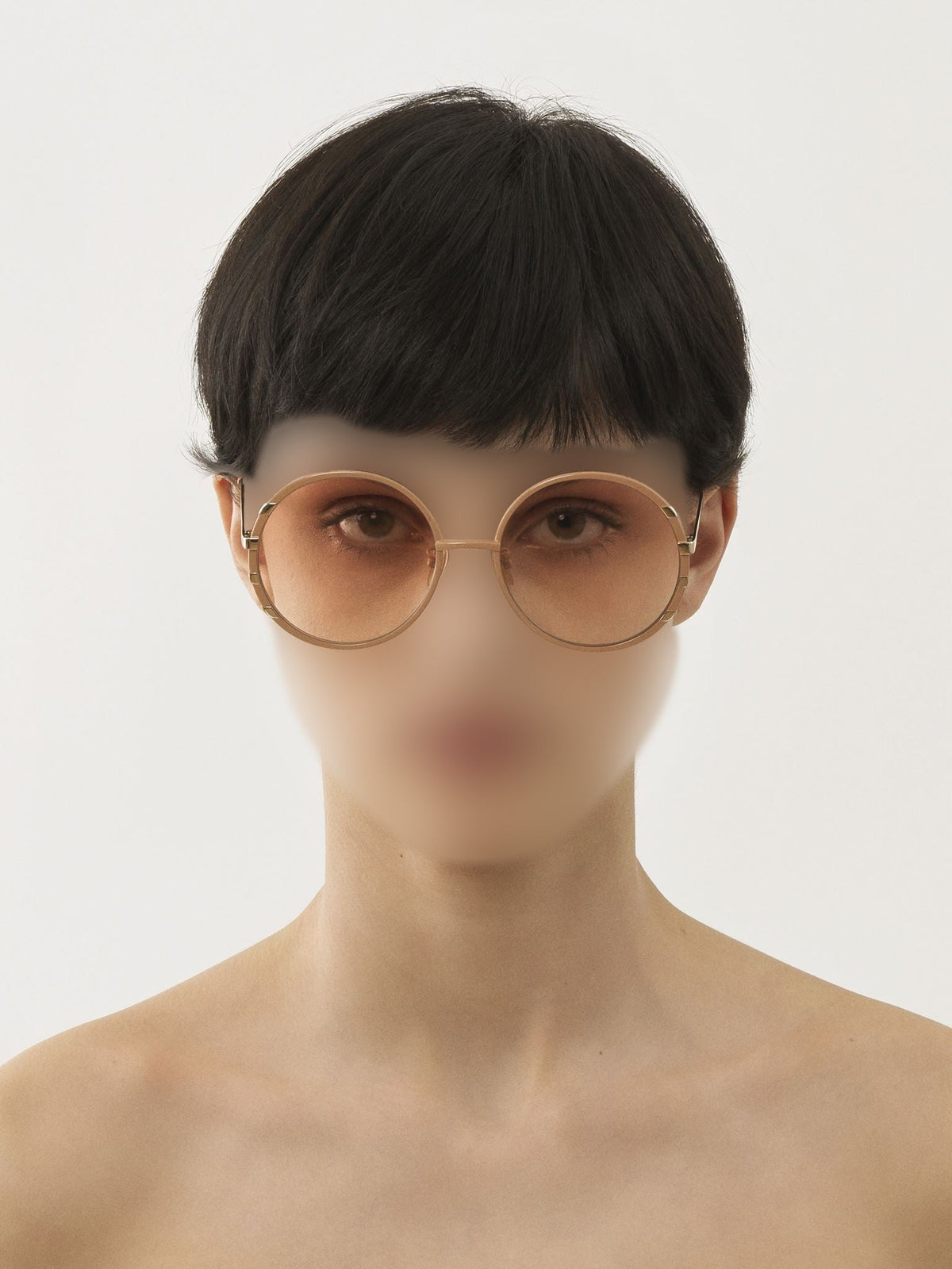 Gold & Nude SUNGLASSES - Gold & Nude