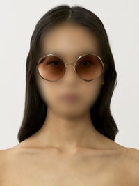 Gold & Grad Brick SUNGLASSES - Gold & Grad Brick