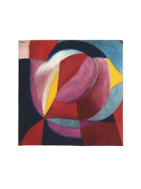 Multicolor CARRE SCARF - Multicolor