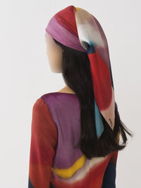 Multicolor CARRE SCARF - Multicolor